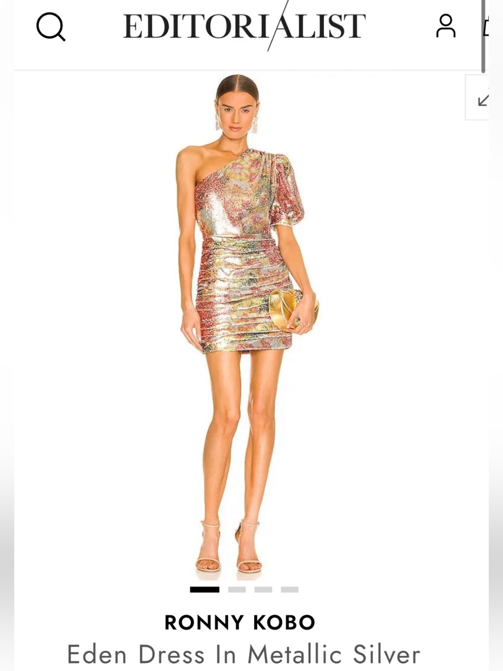 Ronny Kobo Eden Mini Dress